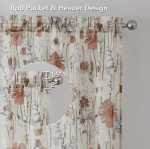 crushed sheer curtains